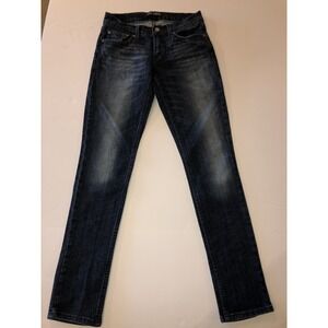 Levi's Jeans Women's Size 7‎ M Dark Wash Straight Leg Denim Pants